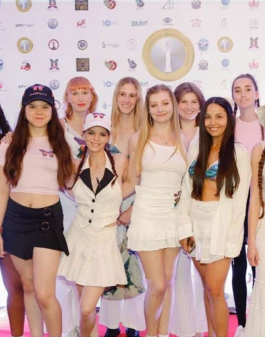 BFly.co models & activists with founder Elyana Violet, and Audrey Canel